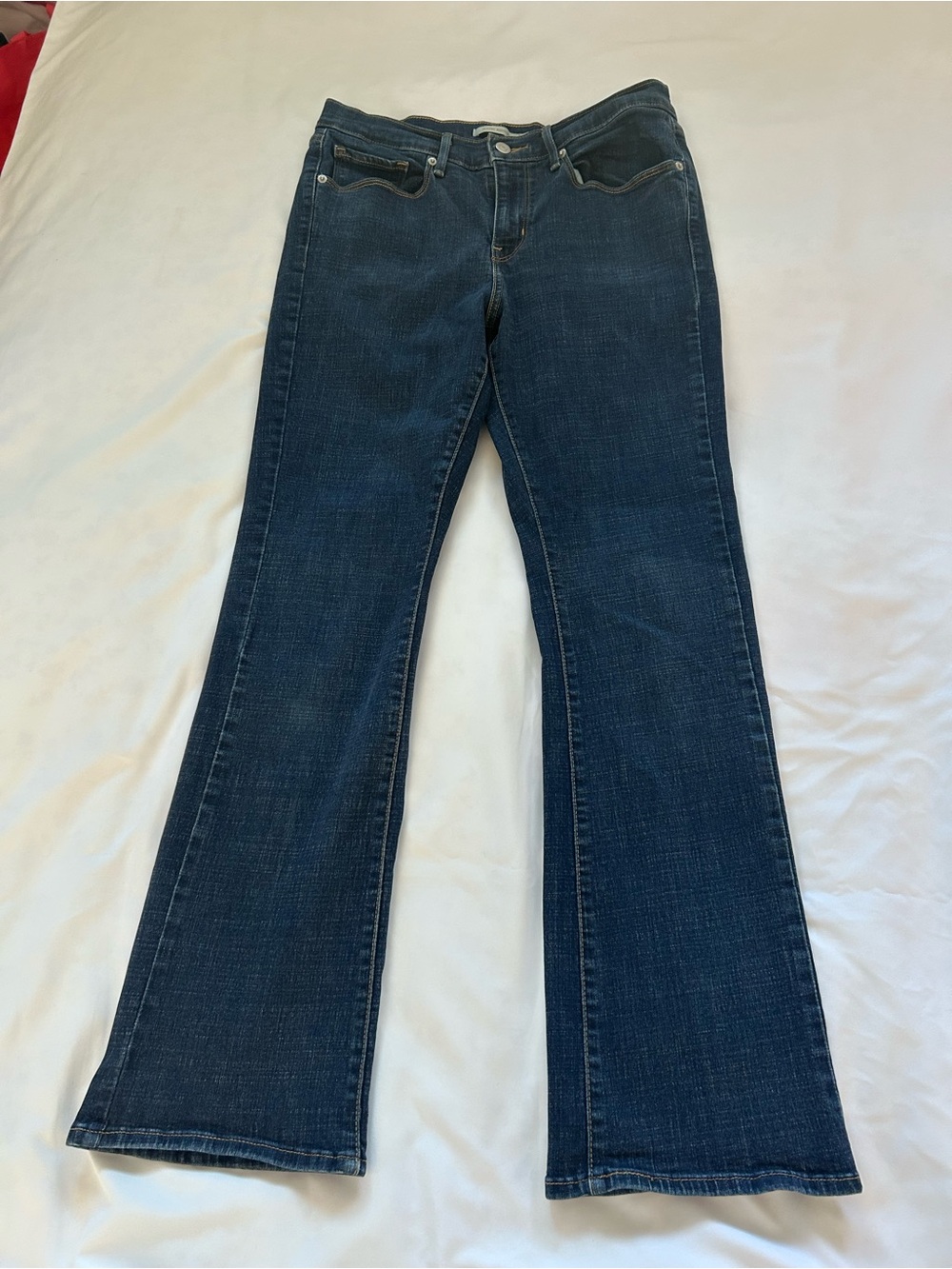 Levi's Dark Blue Flare Jeans